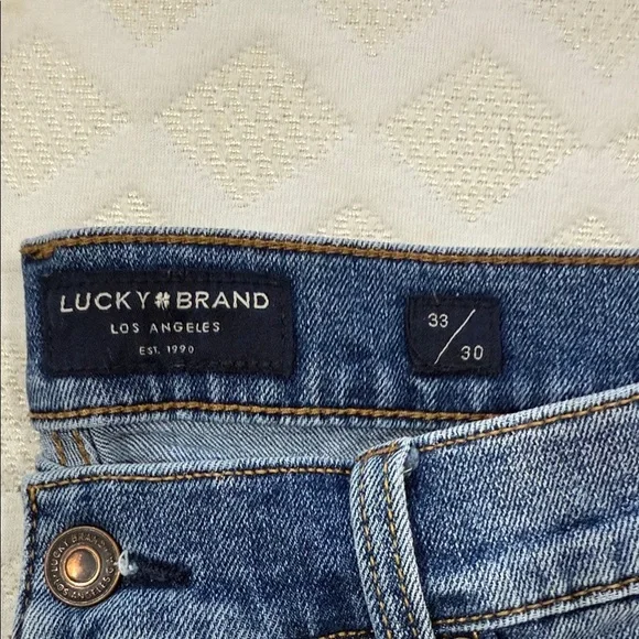 Lucky Brand Men's Classic Indigo Slim Straight Jeans - Picture 2 of 5